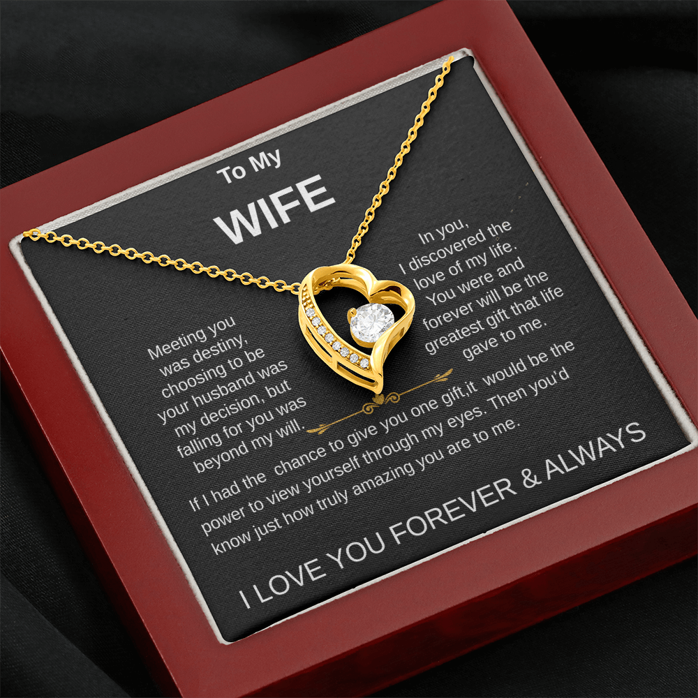 To My Wife Necklace