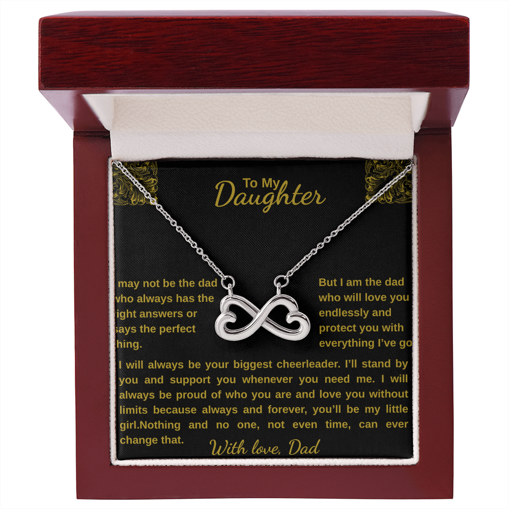 To my Daughter/Endless Love Necklace