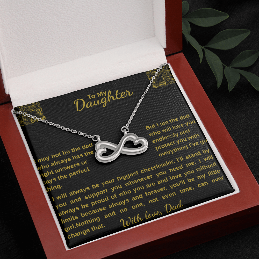 To my Daughter/Endless Love Necklace