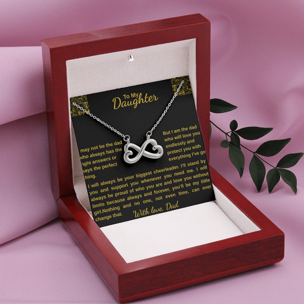 To my Daughter/Endless Love Necklace