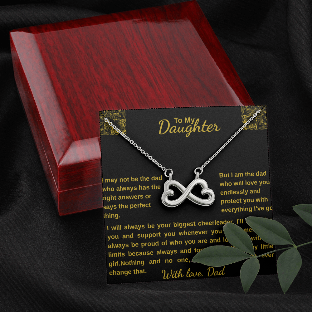 To my Daughter/Endless Love Necklace
