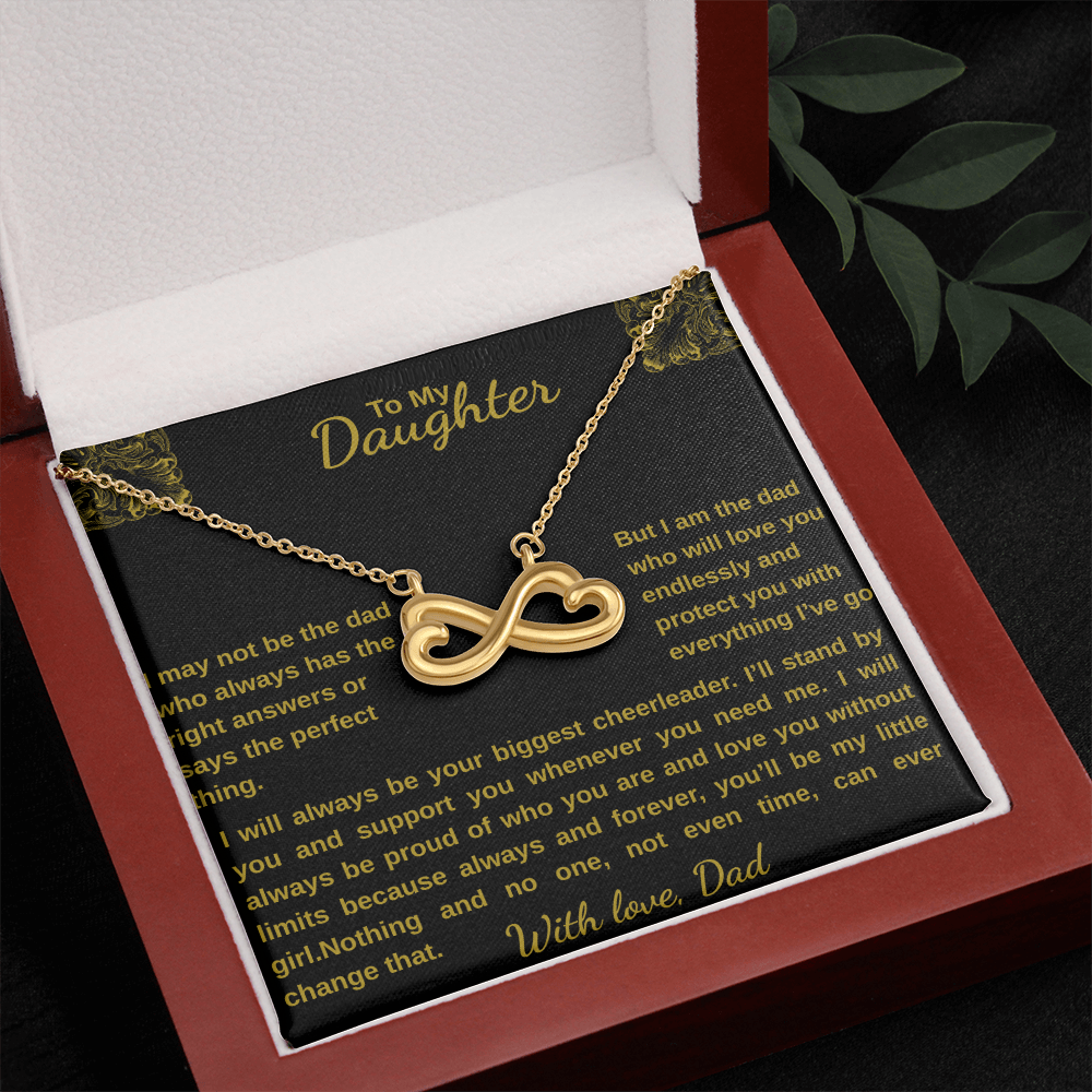 To my Daughter/Endless Love Necklace