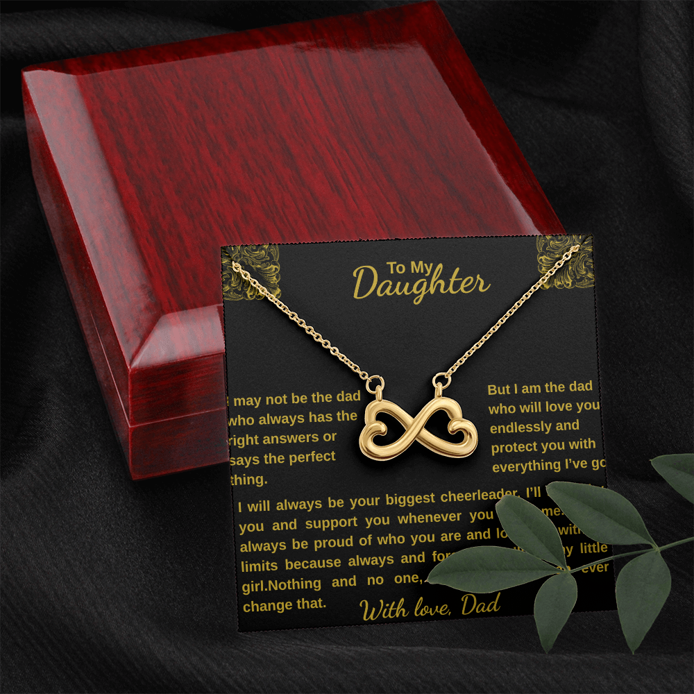 To my Daughter/Endless Love Necklace