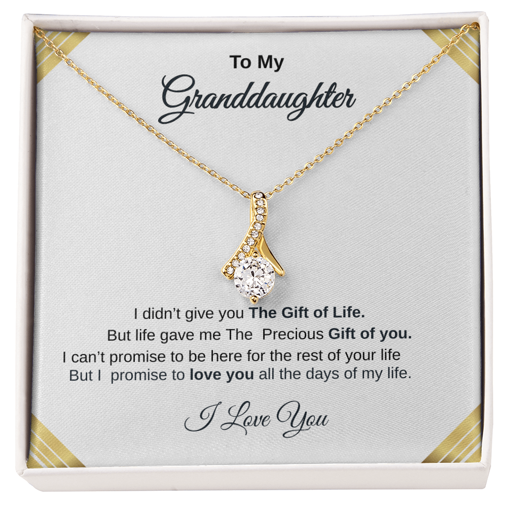 To my grand daughter necklace