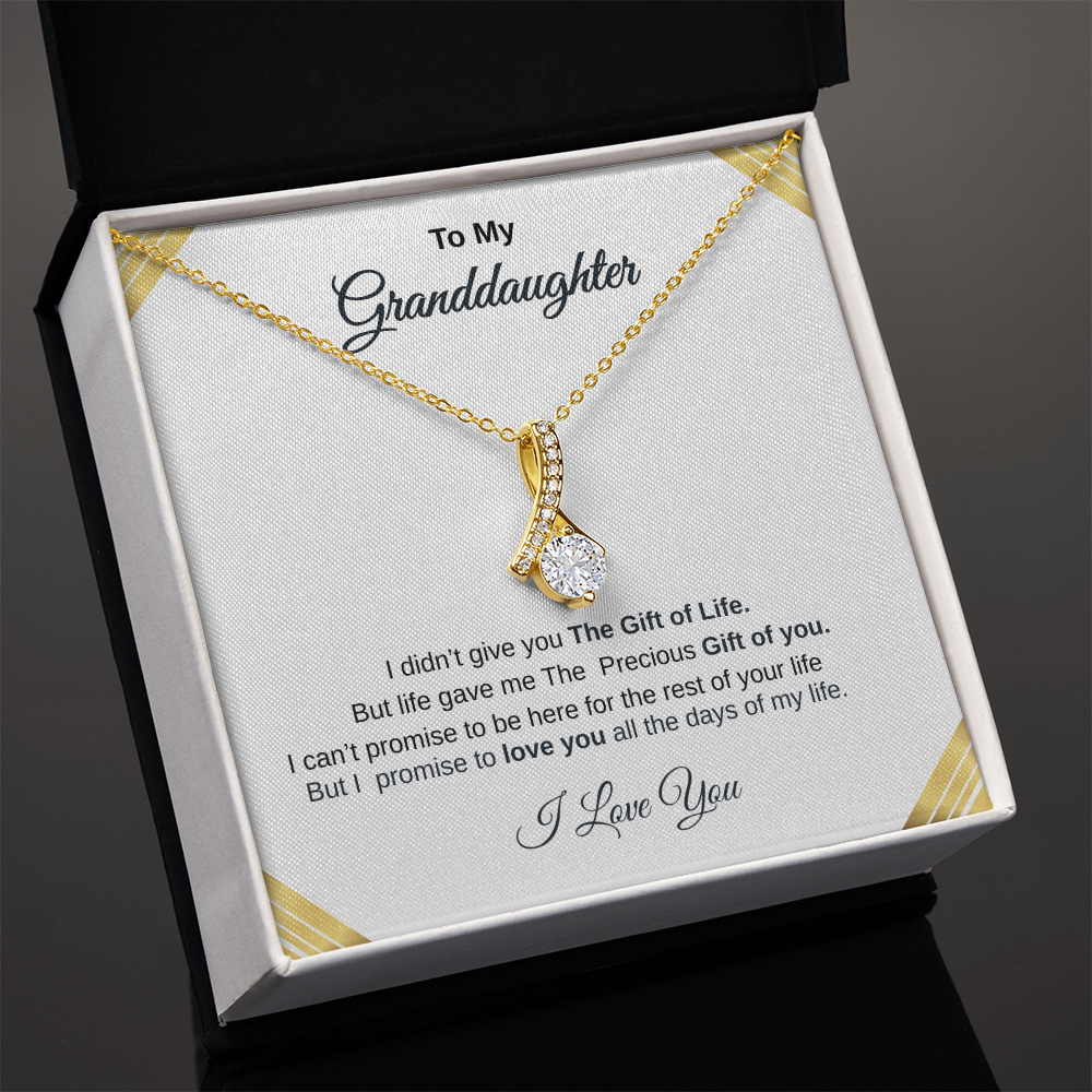 To my grand daughter necklace