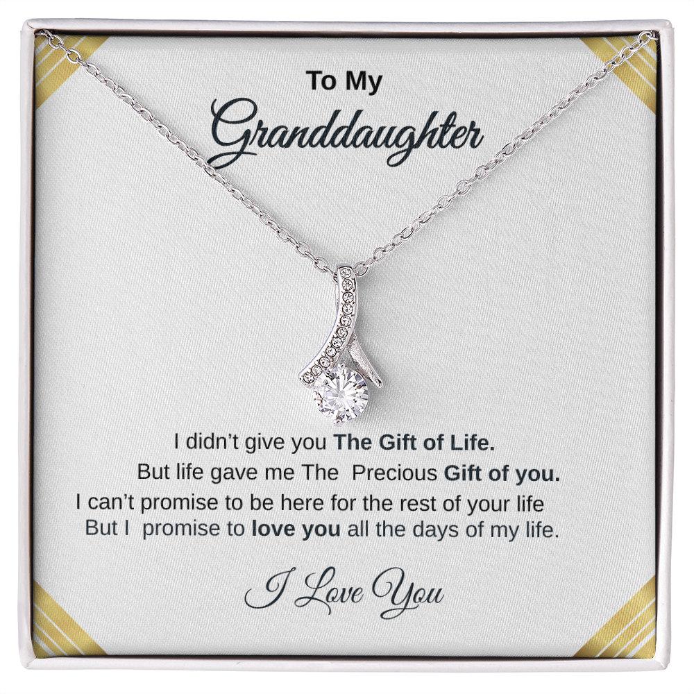 To my grand daughter necklace