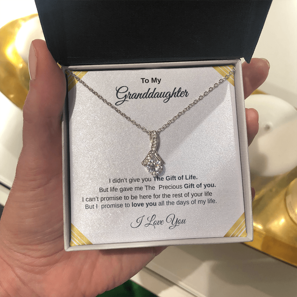 To my grand daughter necklace