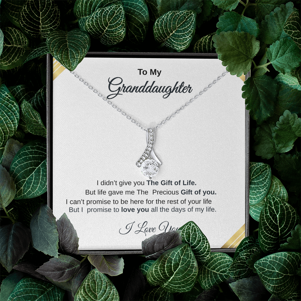 To my grand daughter necklace