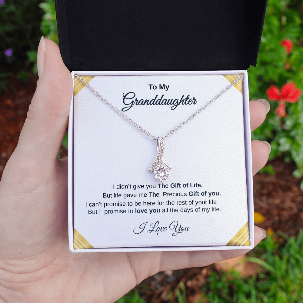 To my grand daughter necklace
