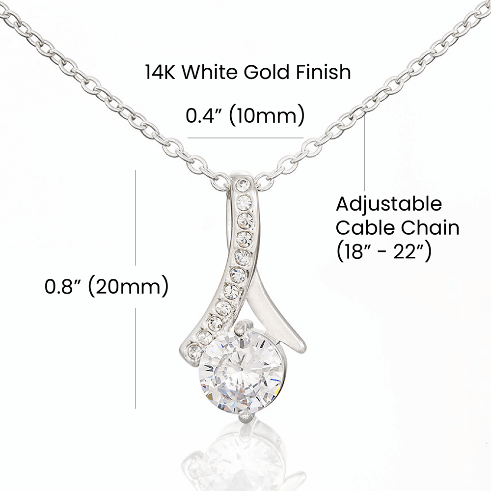 To my grand daughter necklace