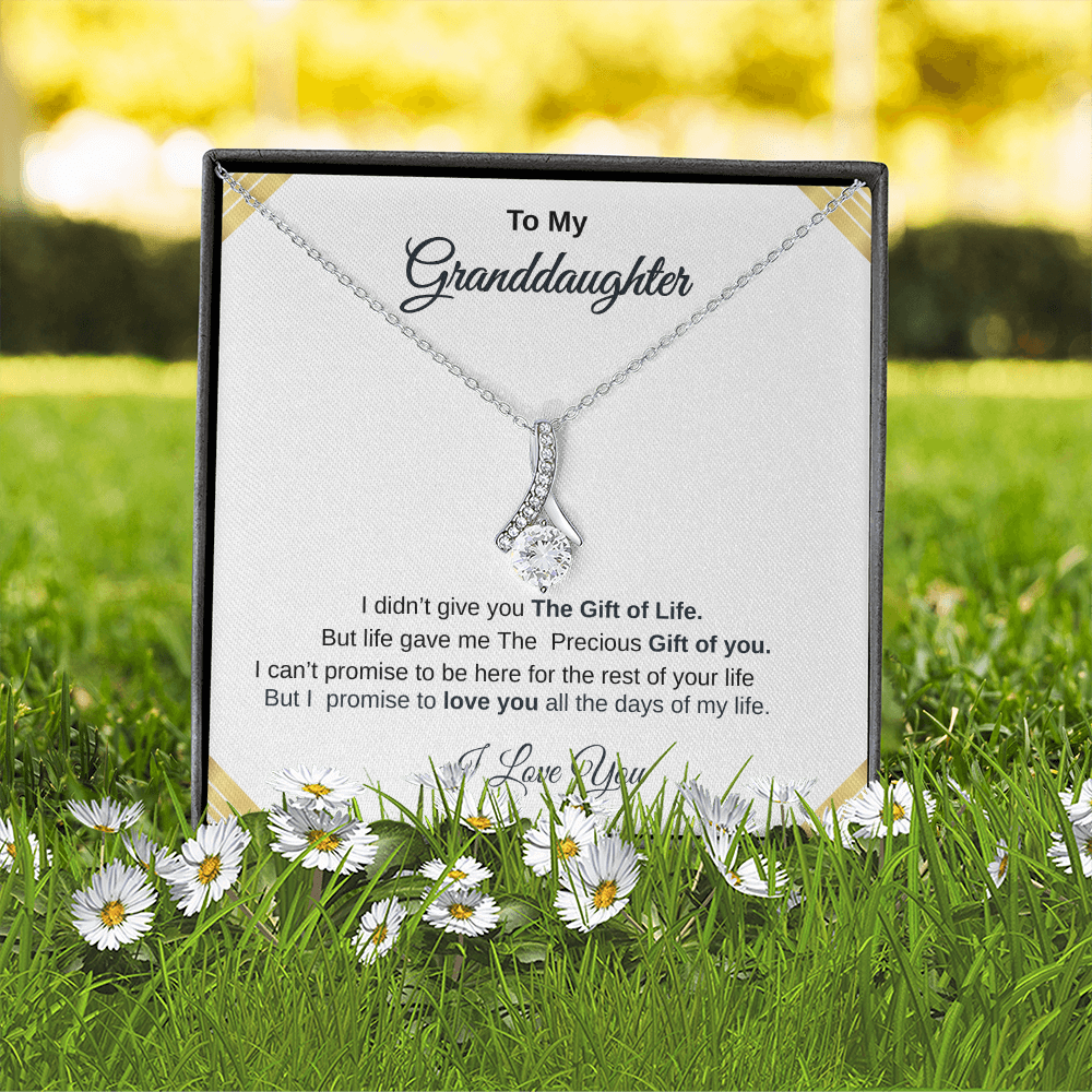 To my grand daughter necklace