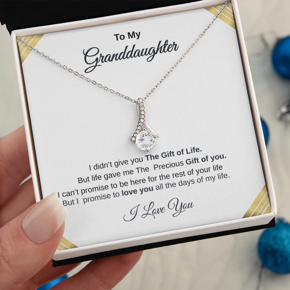 To my grand daughter necklace
