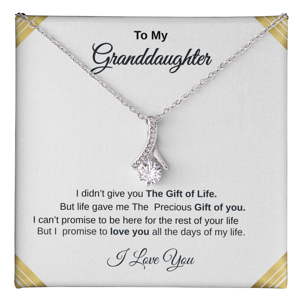 To my grand daughter necklace