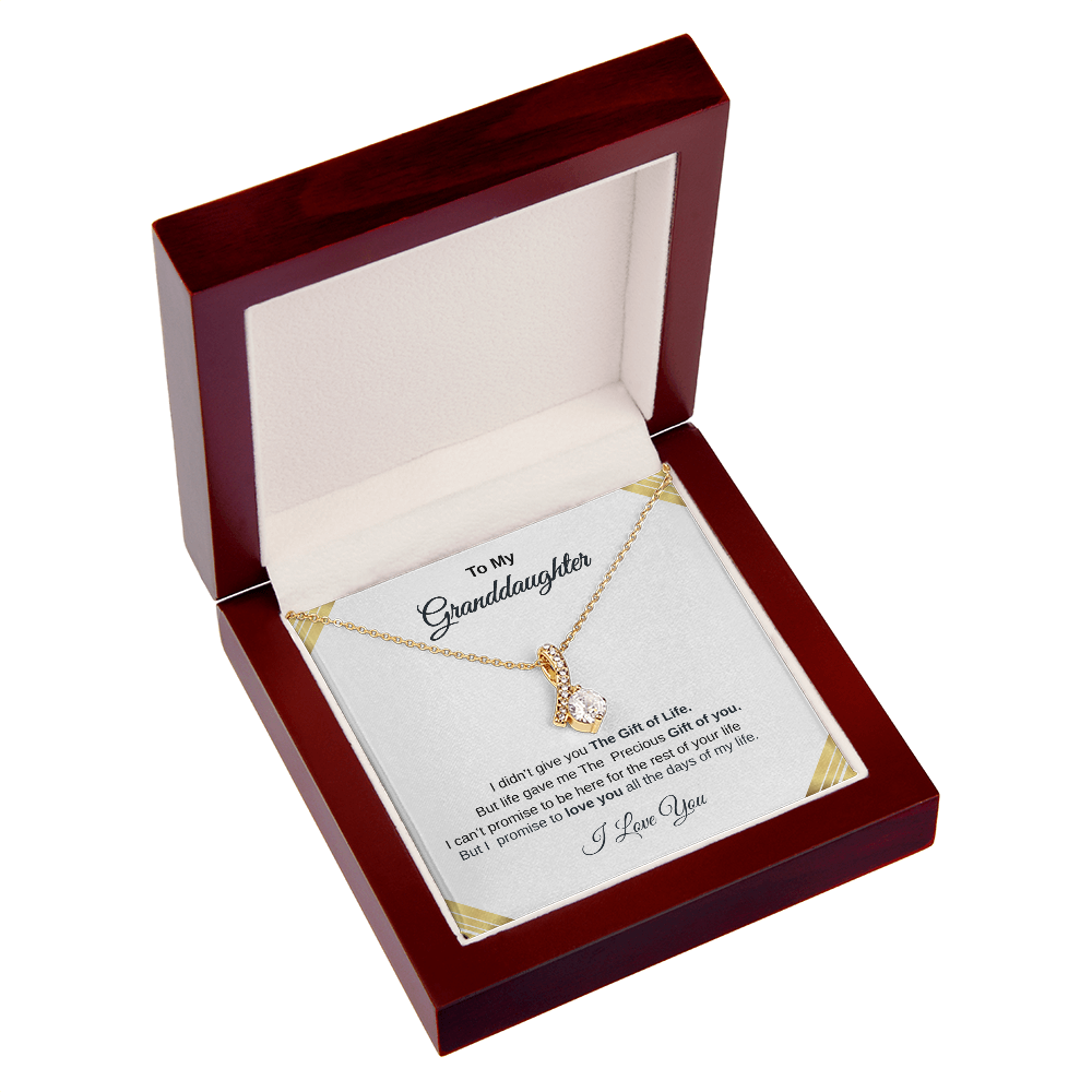 To my grand daughter necklace