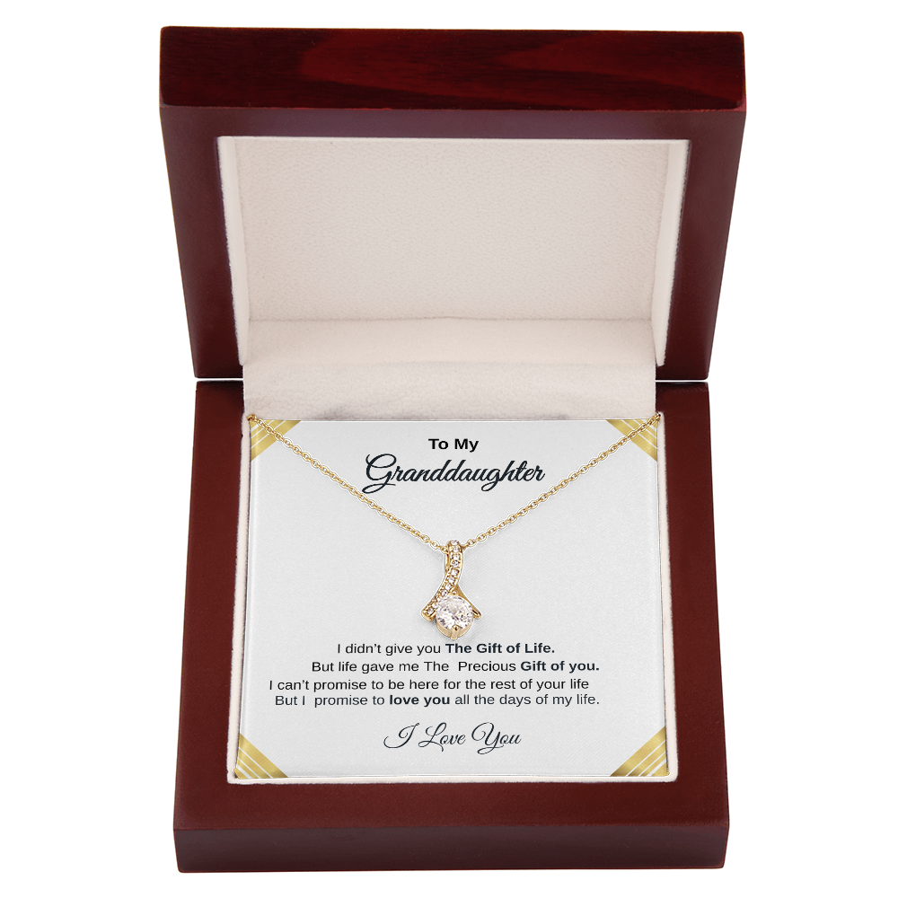To my grand daughter necklace