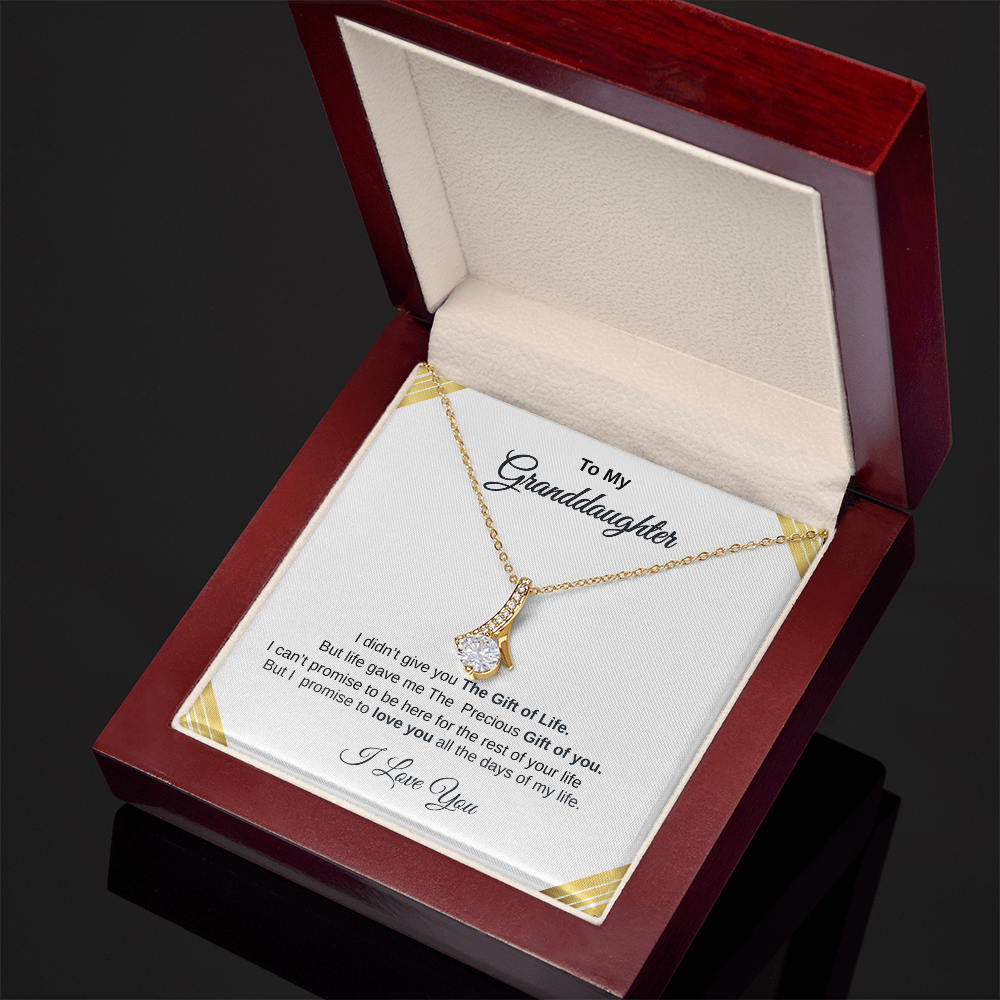 To my grand daughter necklace