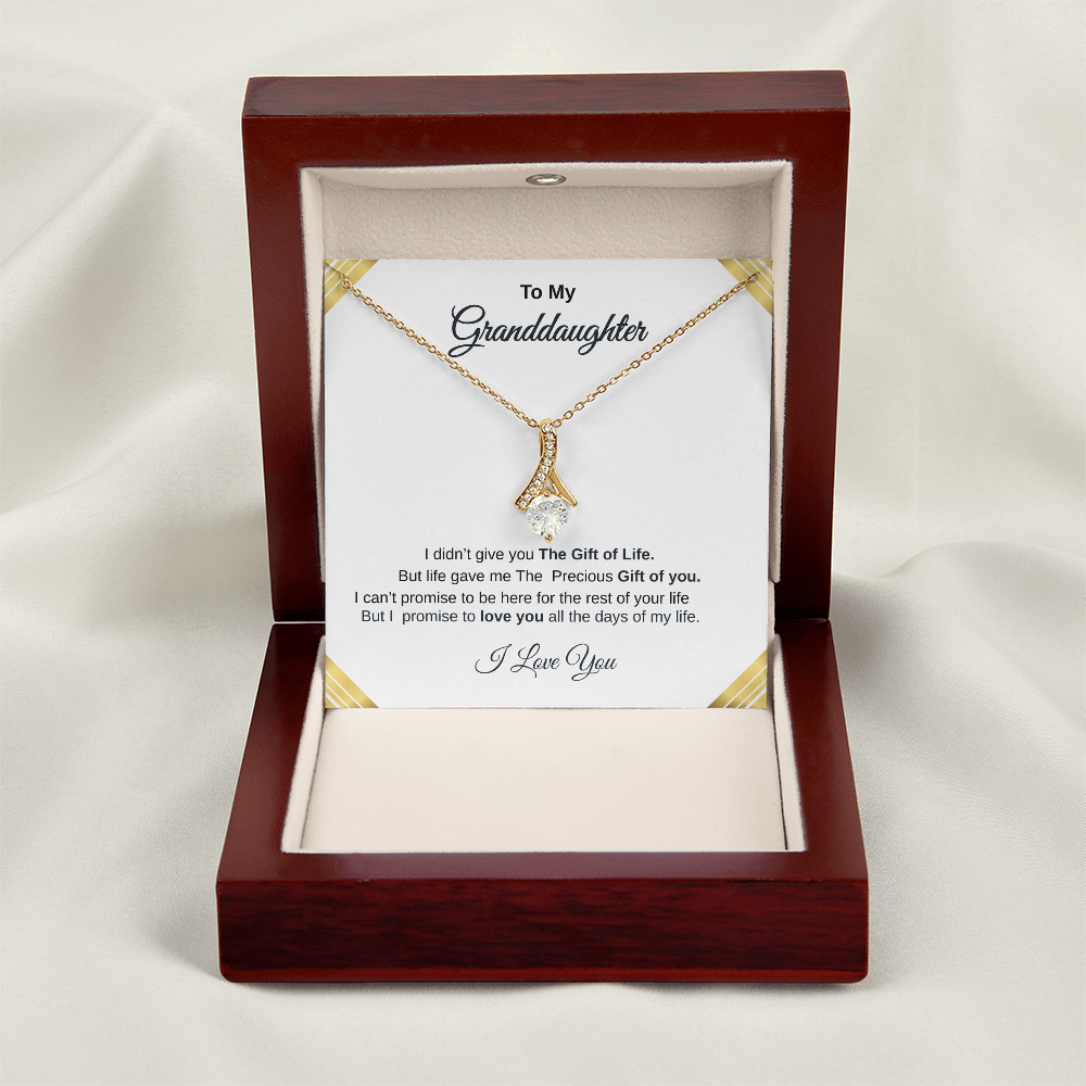 To my grand daughter necklace