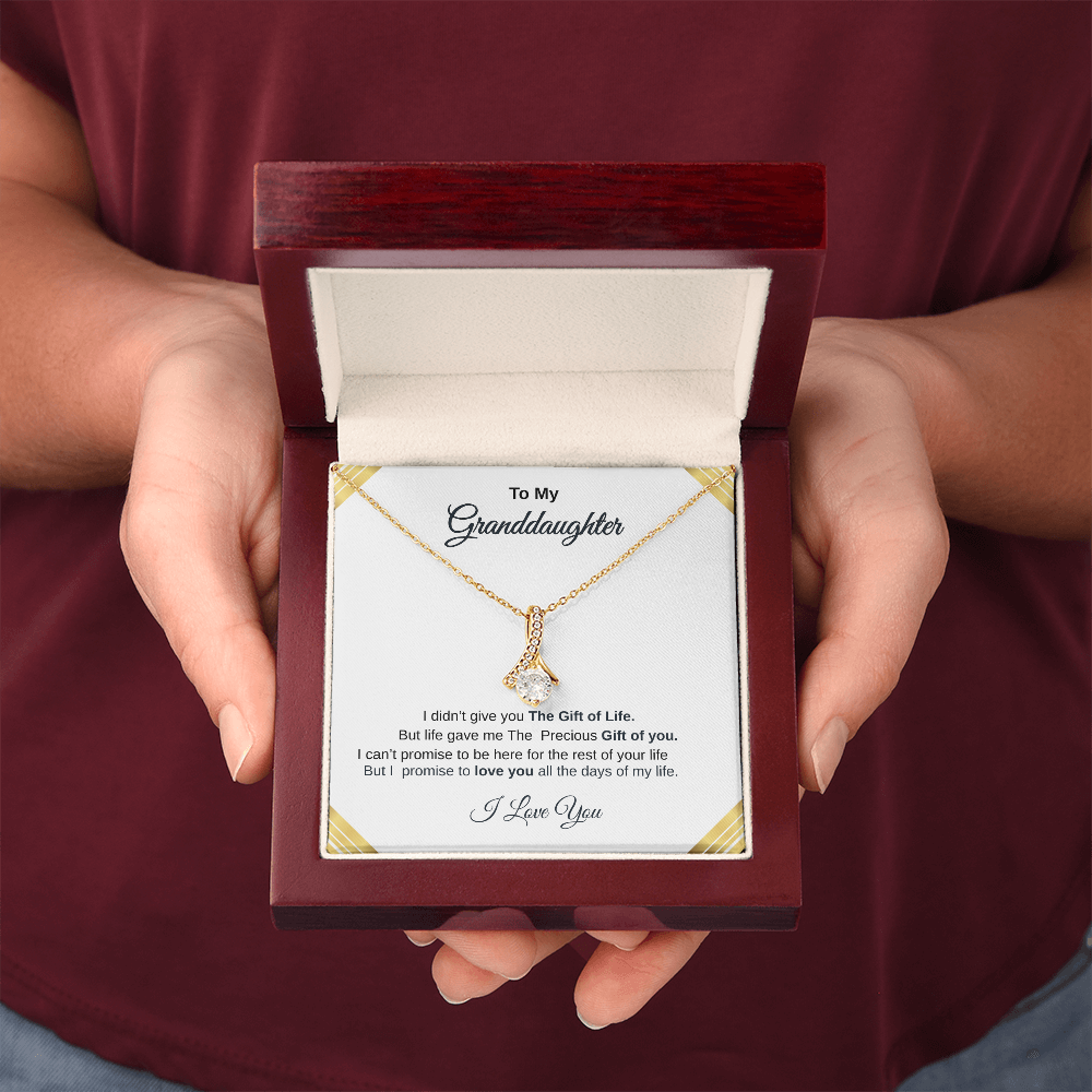 To my grand daughter necklace