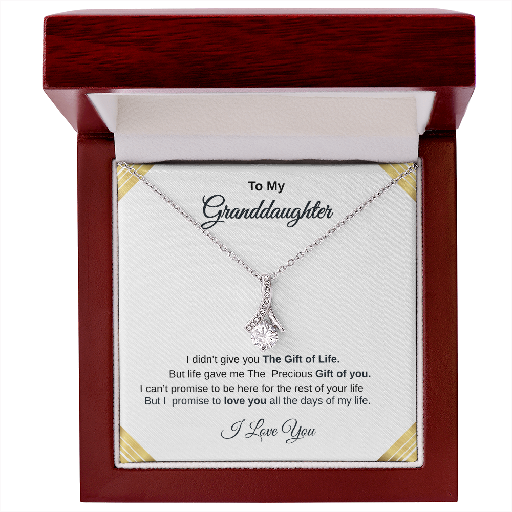 To my grand daughter necklace
