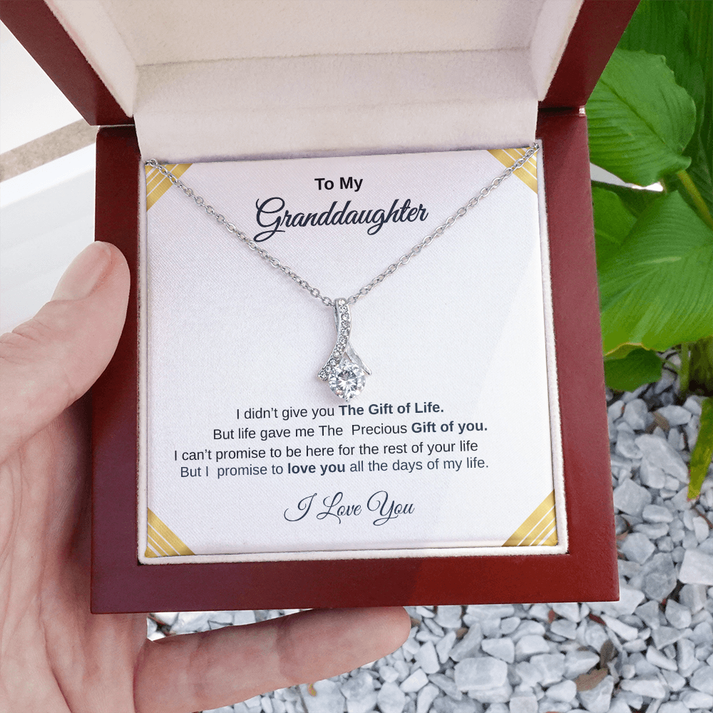 To my grand daughter necklace