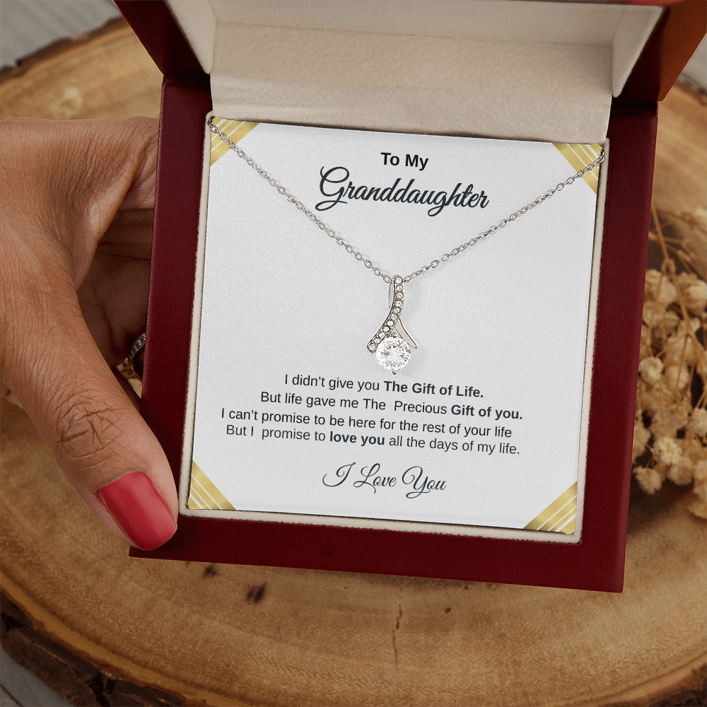 To my grand daughter necklace