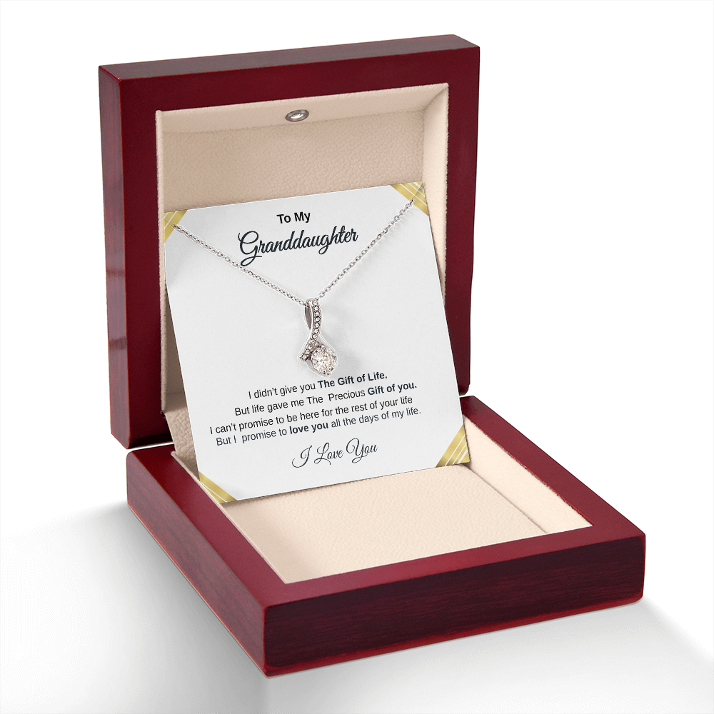 To my grand daughter necklace