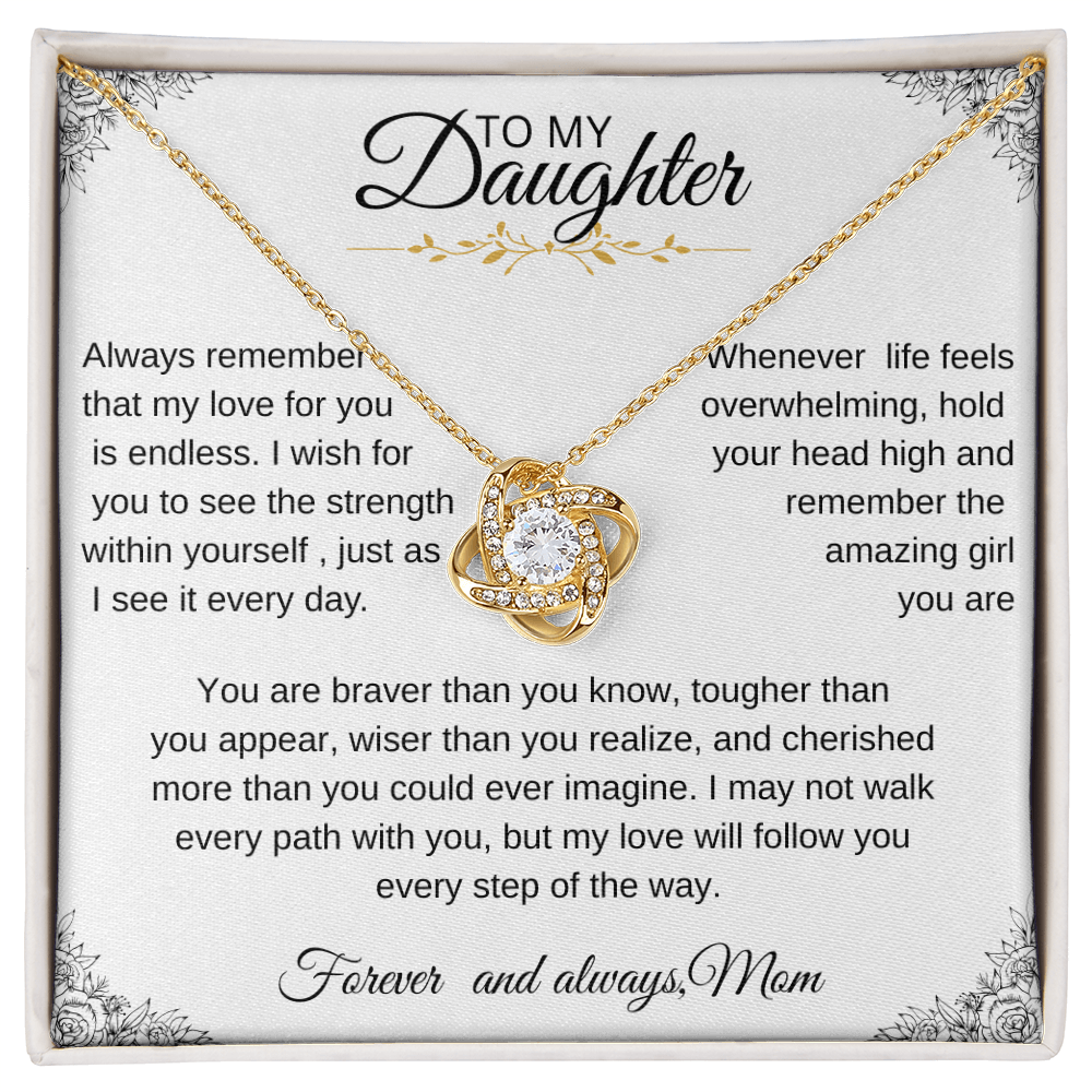 To my Daughter /My love for you is endless