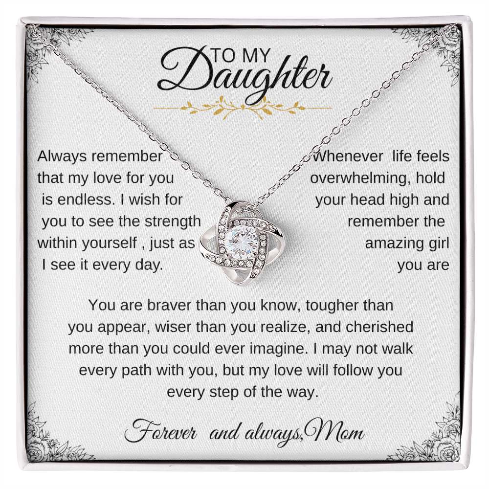 To my Daughter /My love for you is endless