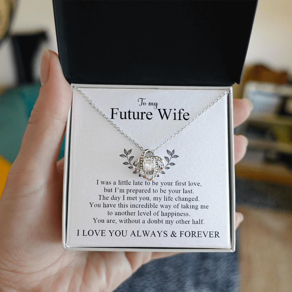 To My Future Wife | Love Knot Necklace