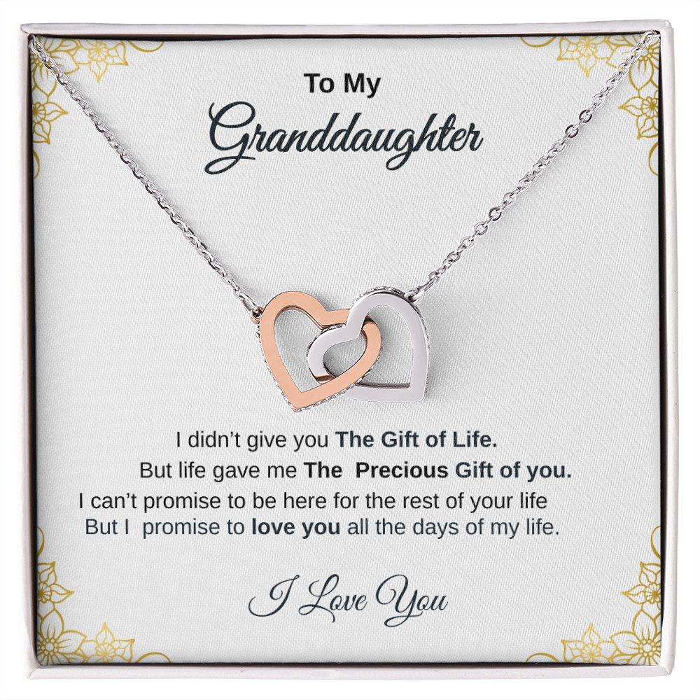 To my grand daughter necklace
