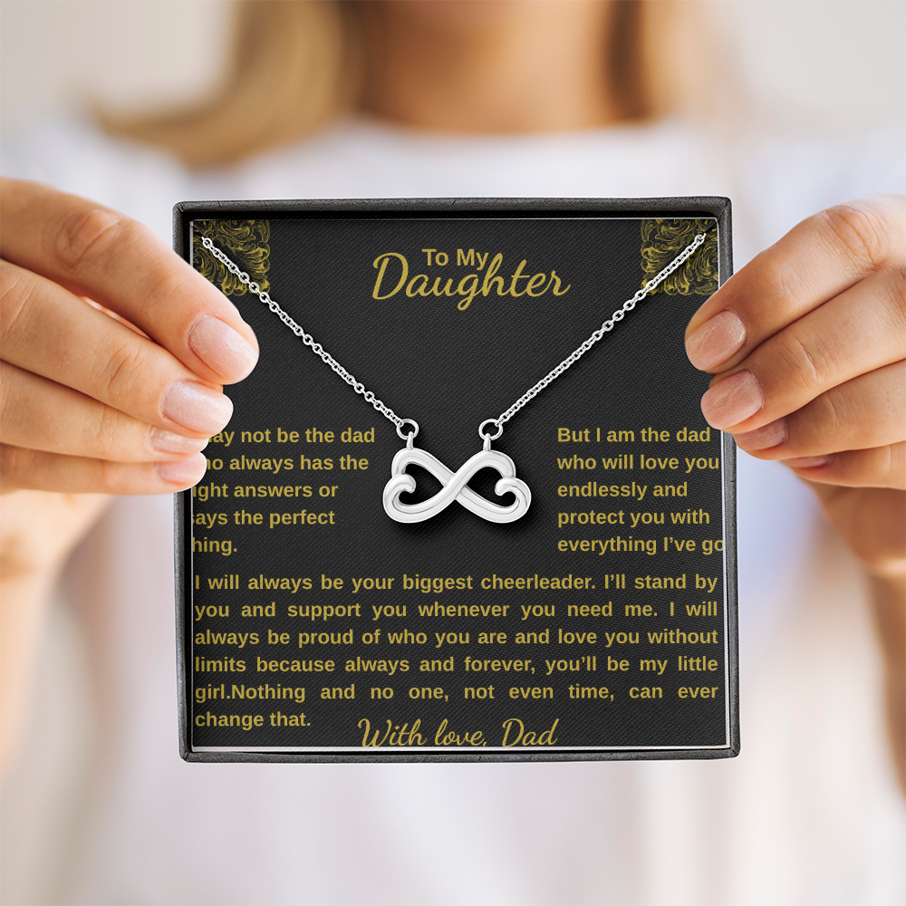 To my Daughter/Endless Love Necklace
