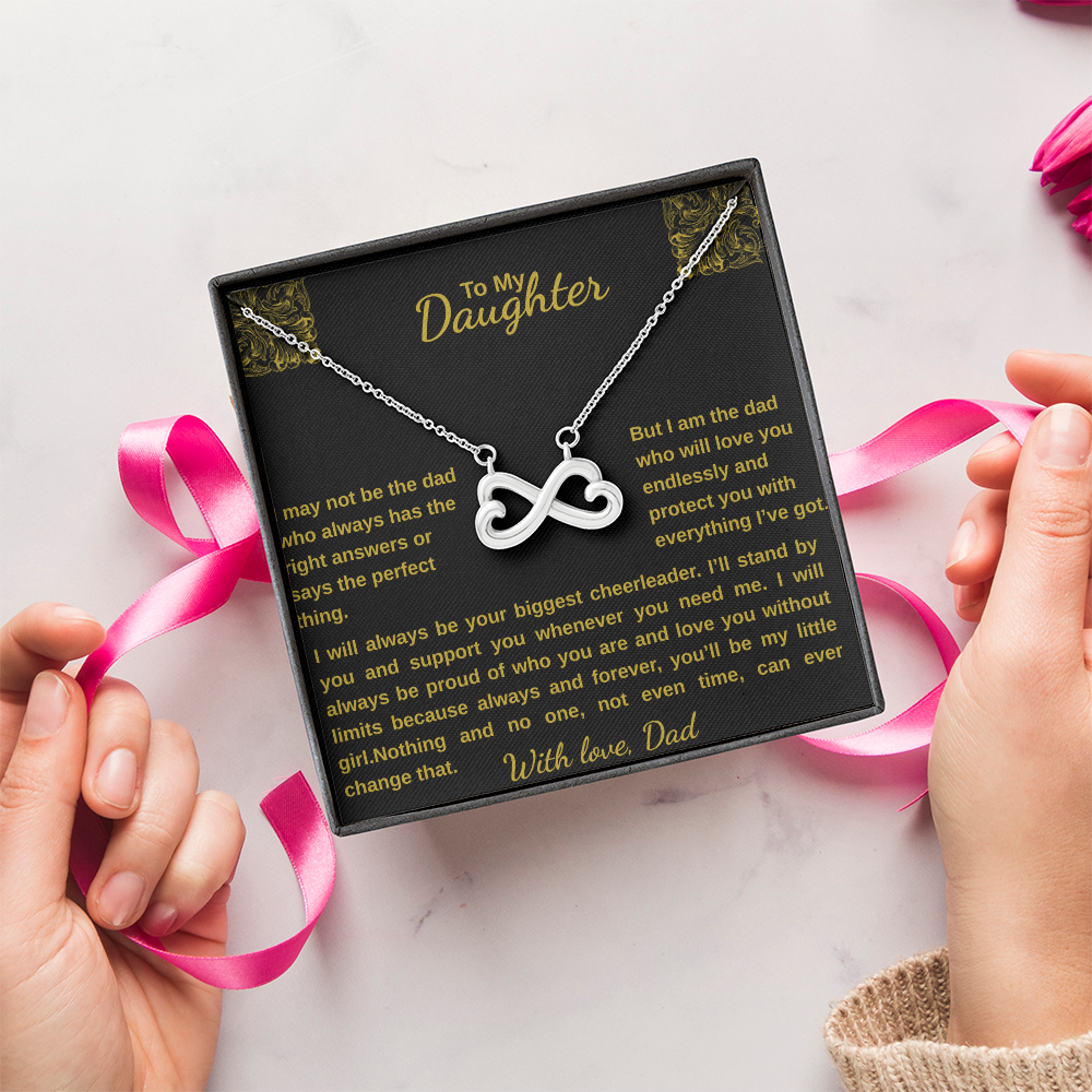 To my Daughter/Endless Love Necklace