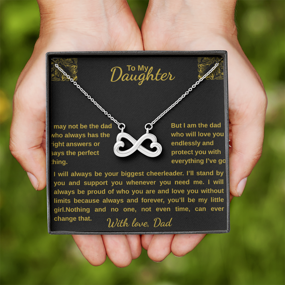 To my Daughter/Endless Love Necklace