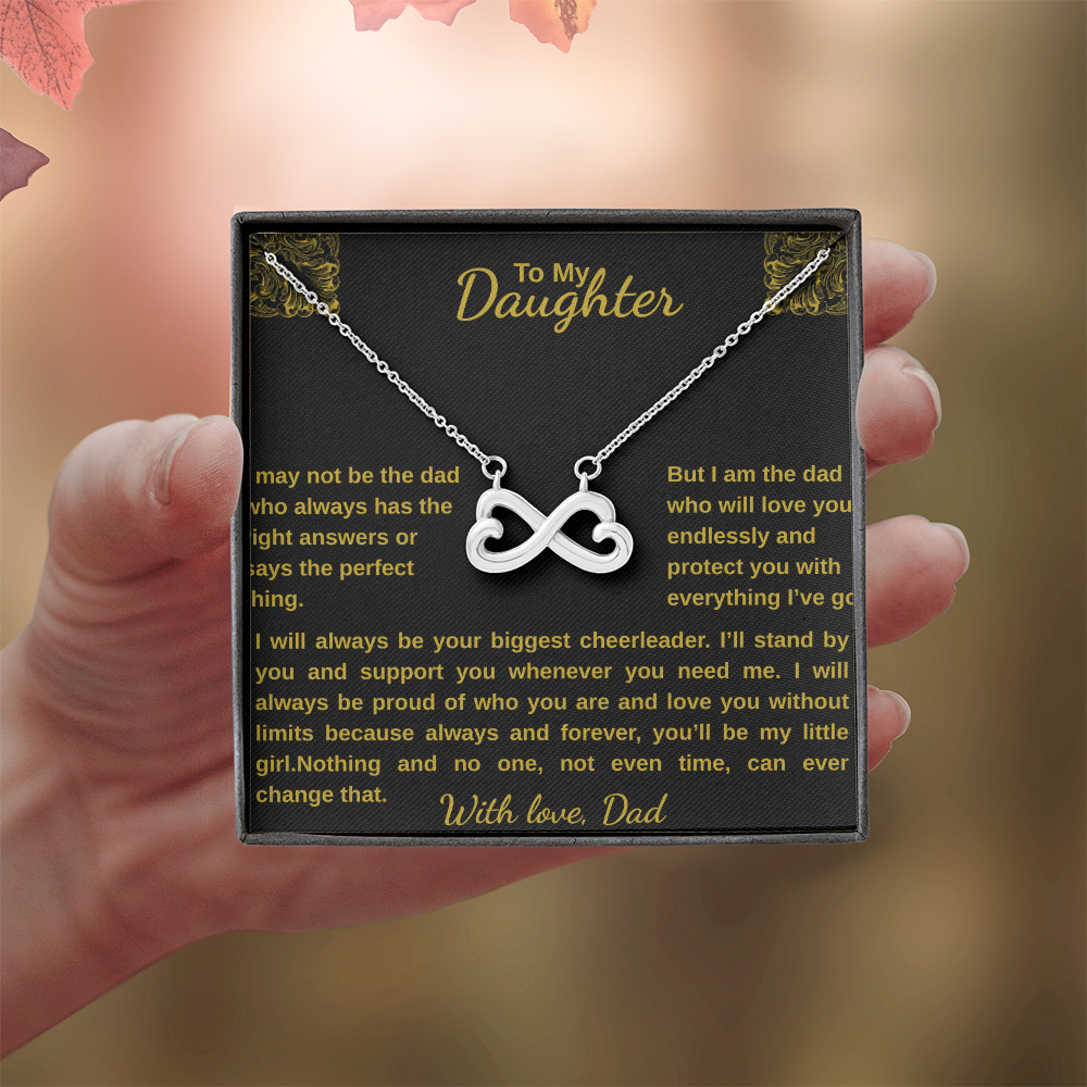 To my Daughter/Endless Love Necklace
