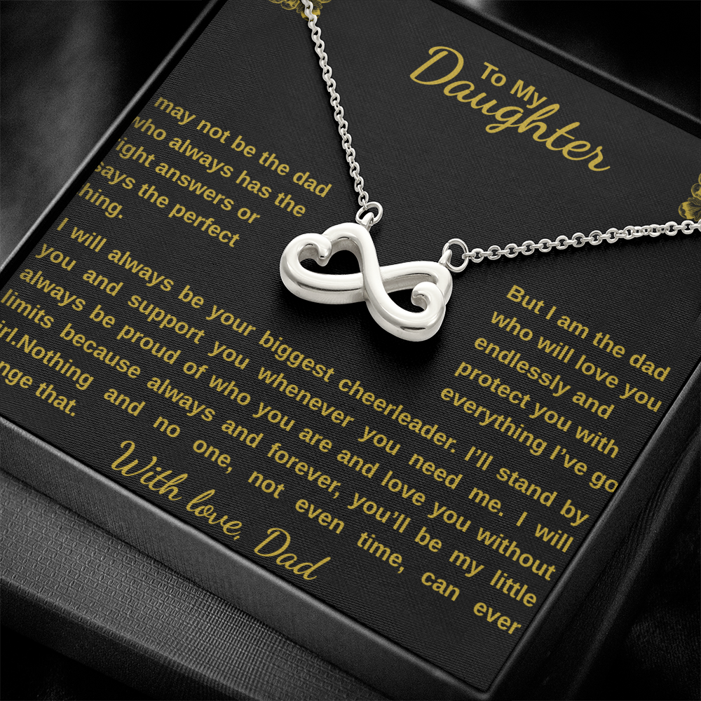 To my Daughter/Endless Love Necklace