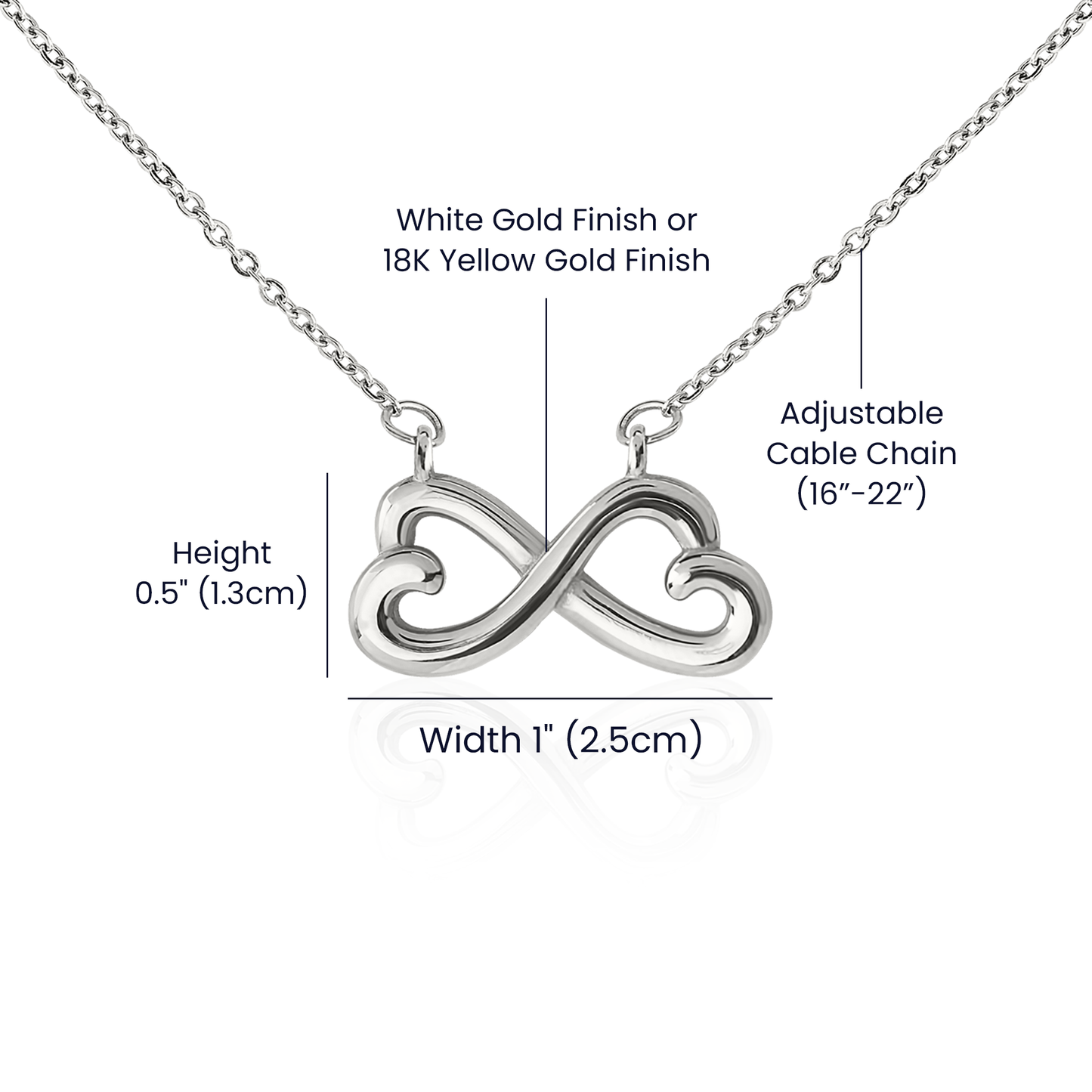 To my Daughter/Endless Love Necklace