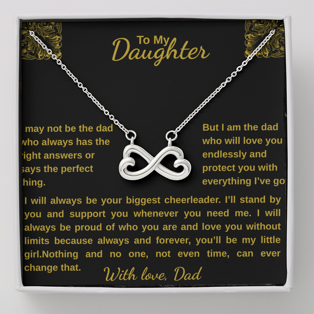 To my Daughter/Endless Love Necklace