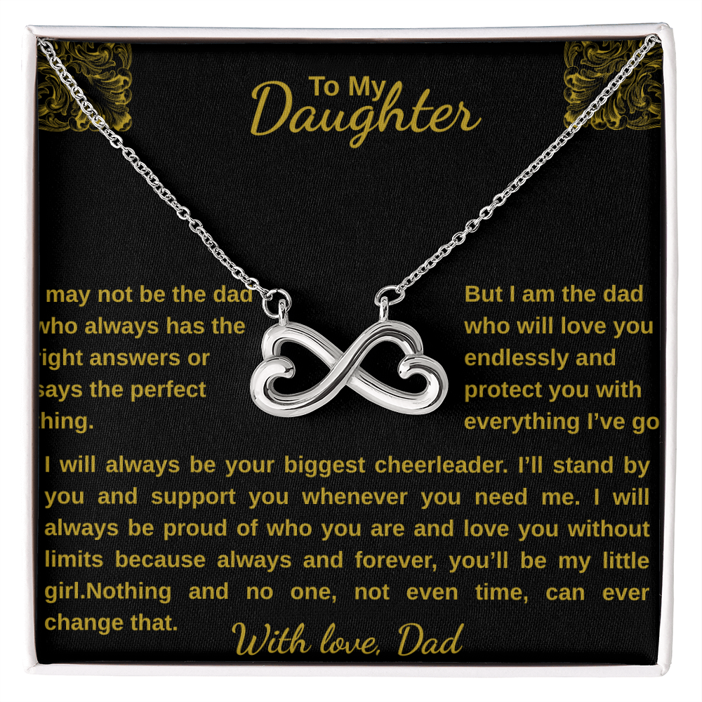 To my Daughter/Endless Love Necklace