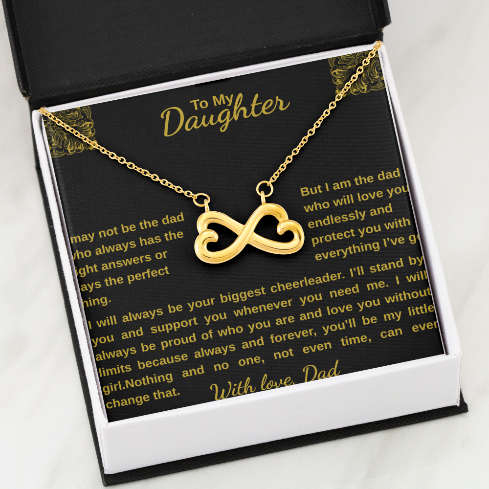 To my Daughter/Endless Love Necklace