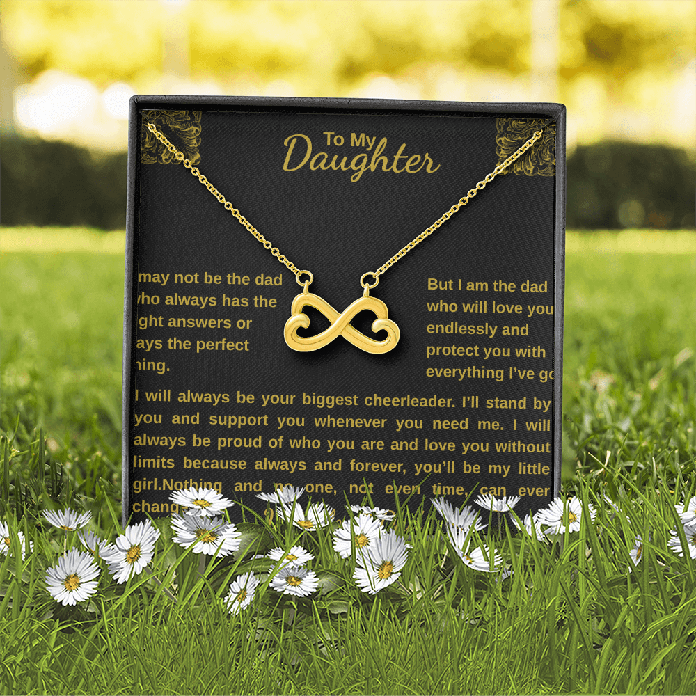 To my Daughter/Endless Love Necklace