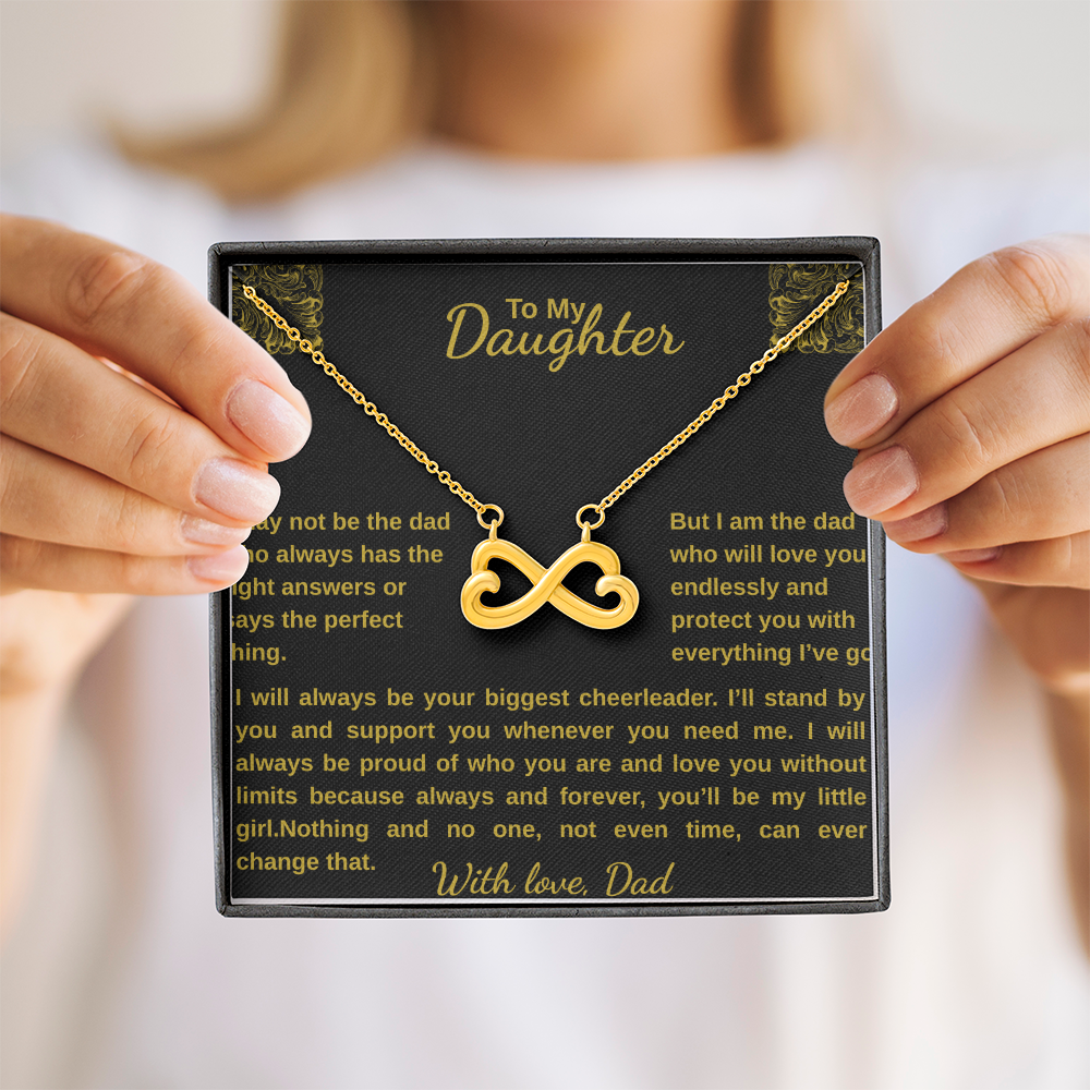 To my Daughter/Endless Love Necklace
