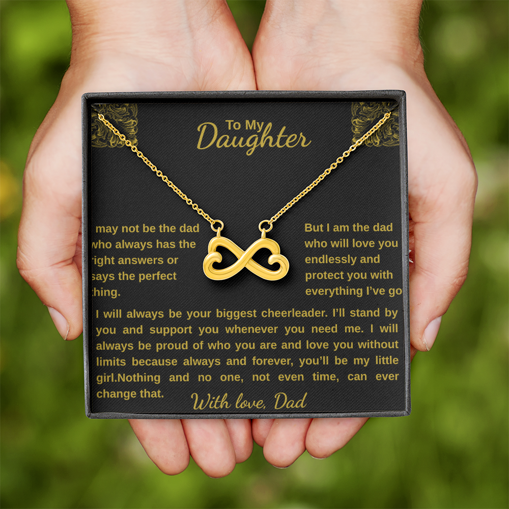 To my Daughter/Endless Love Necklace