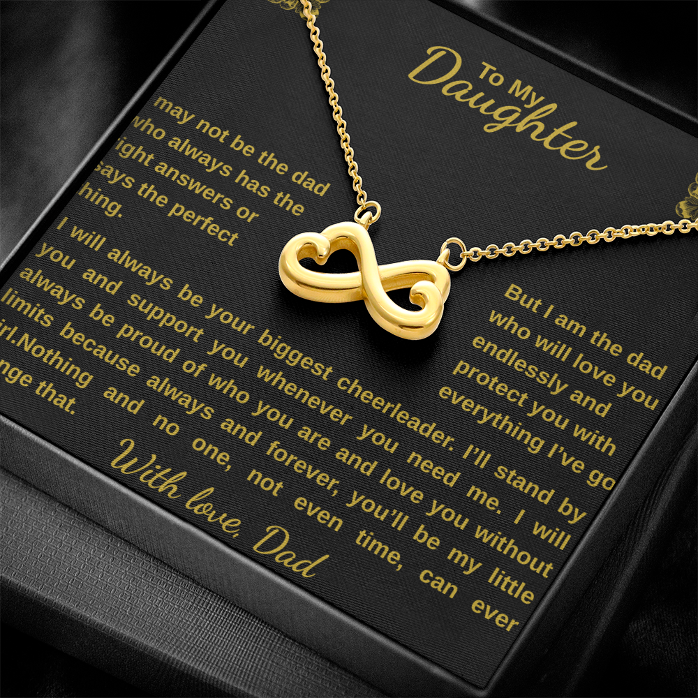 To my Daughter/Endless Love Necklace