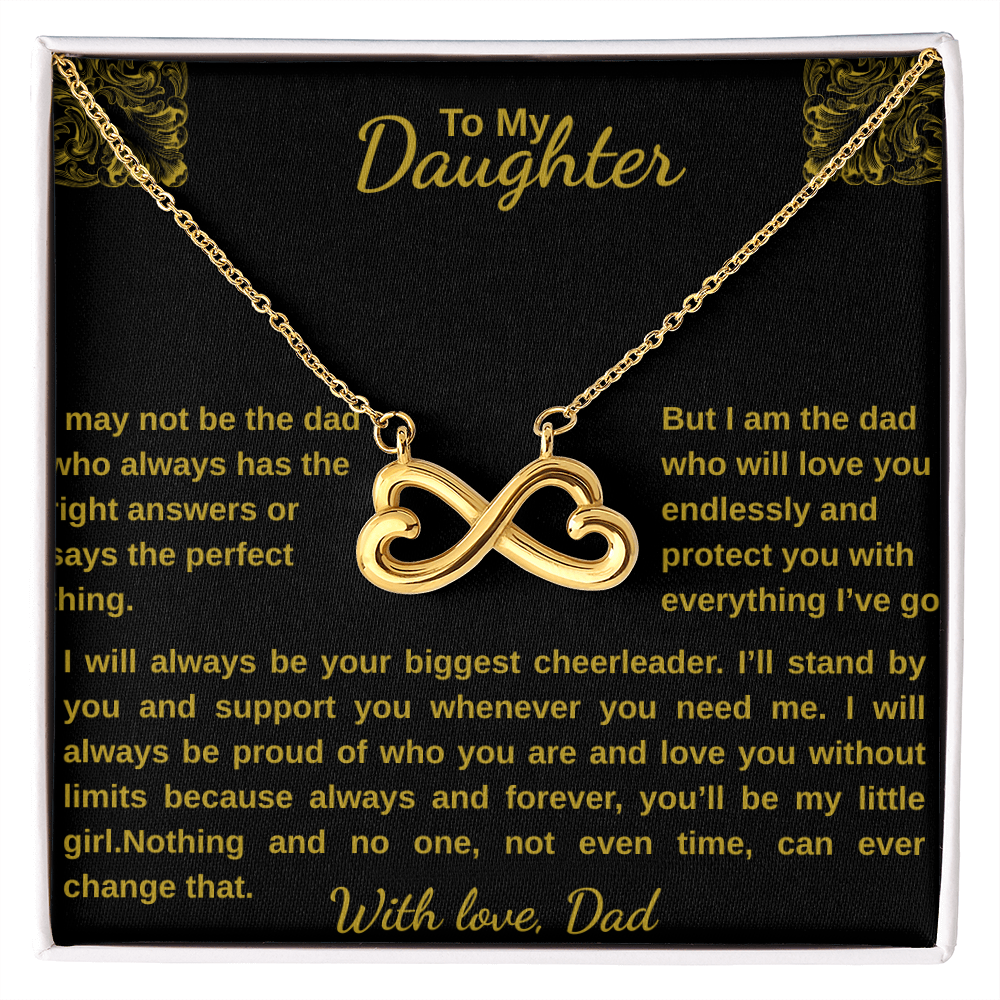 To my Daughter/Endless Love Necklace