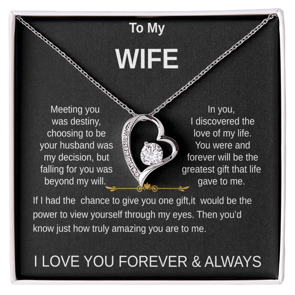 To My Wife Necklace