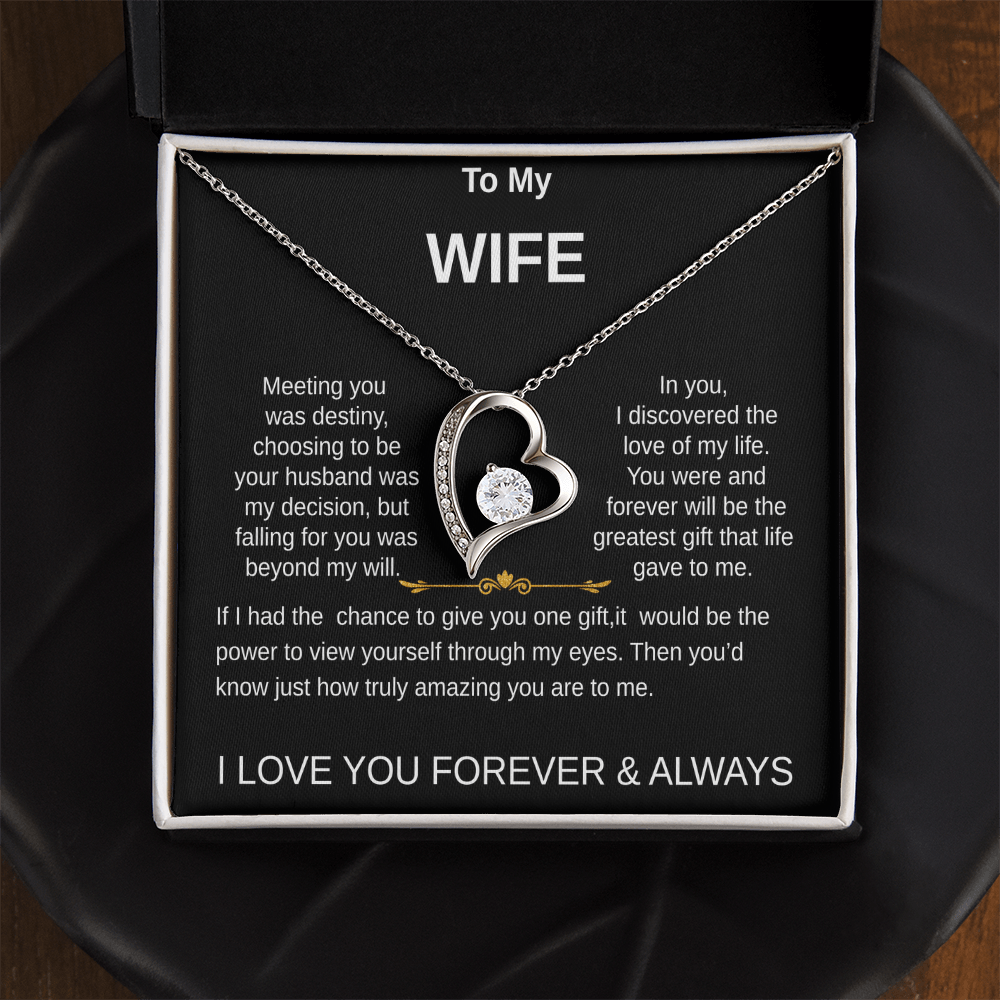 To My Wife Necklace