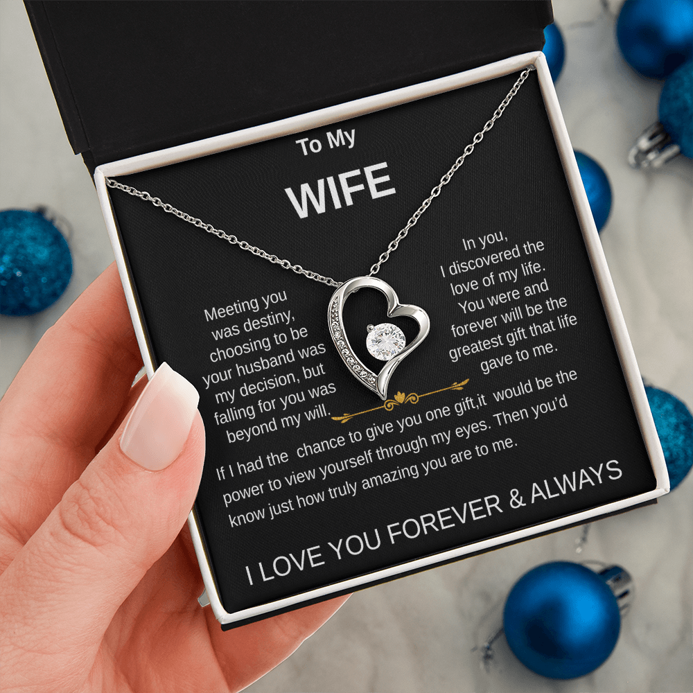 To My Wife Necklace