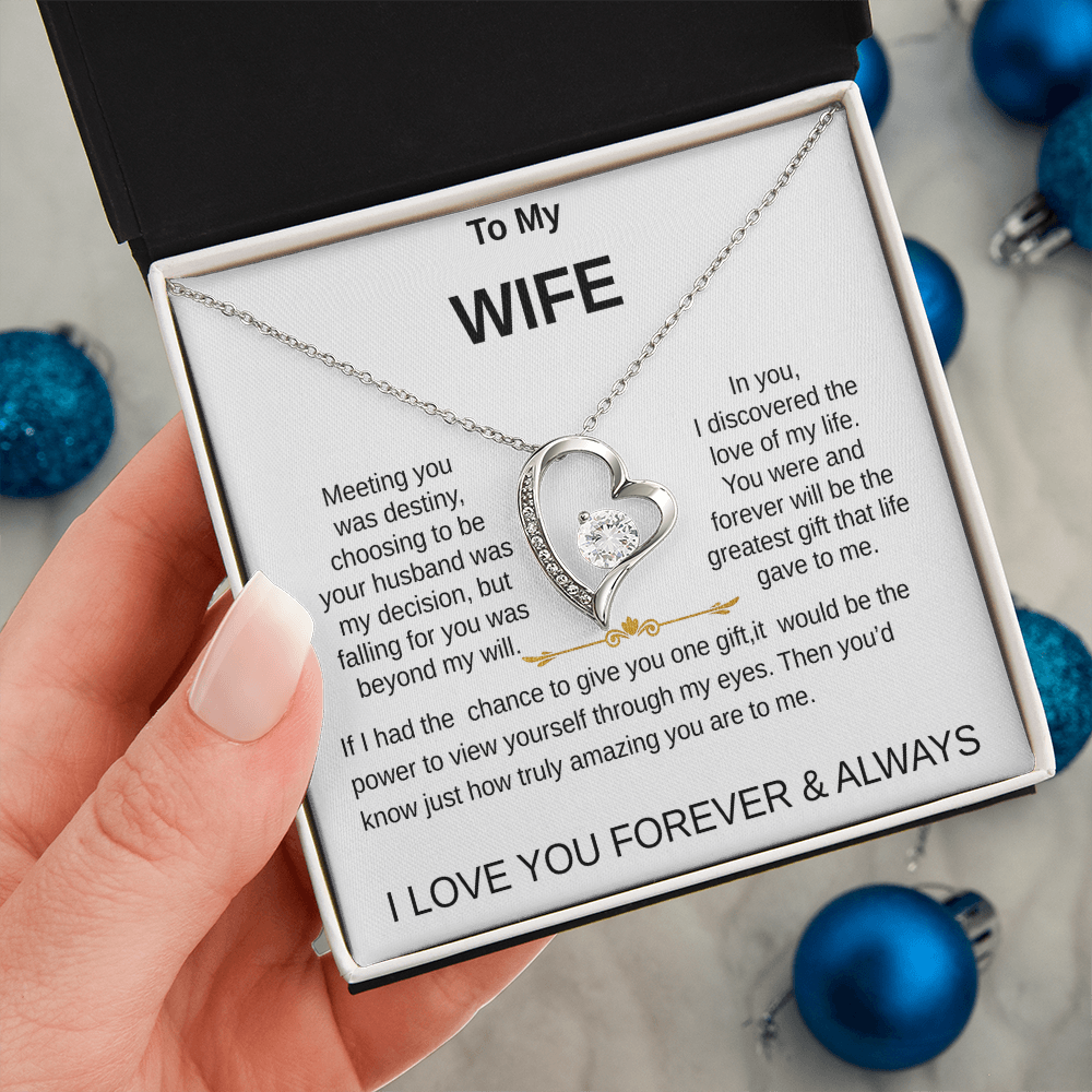 To My Wife Necklace/Love Of My Life