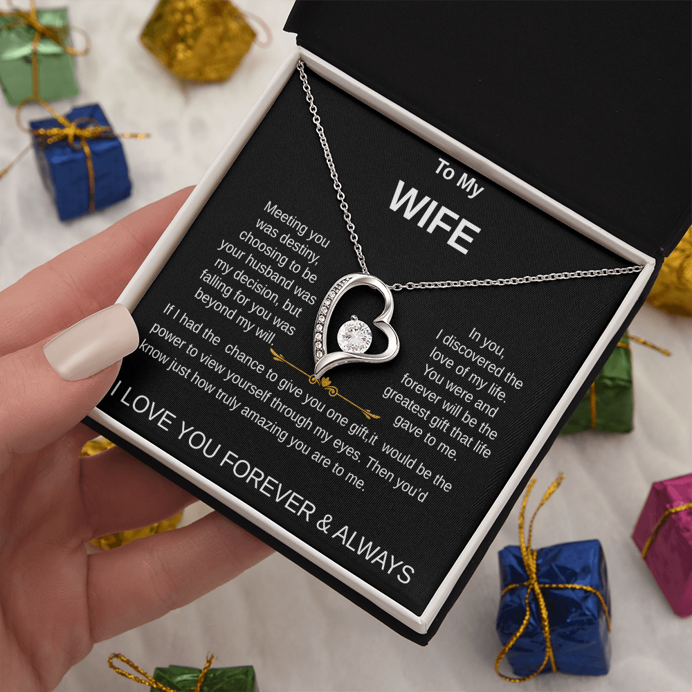 To My Wife Necklace