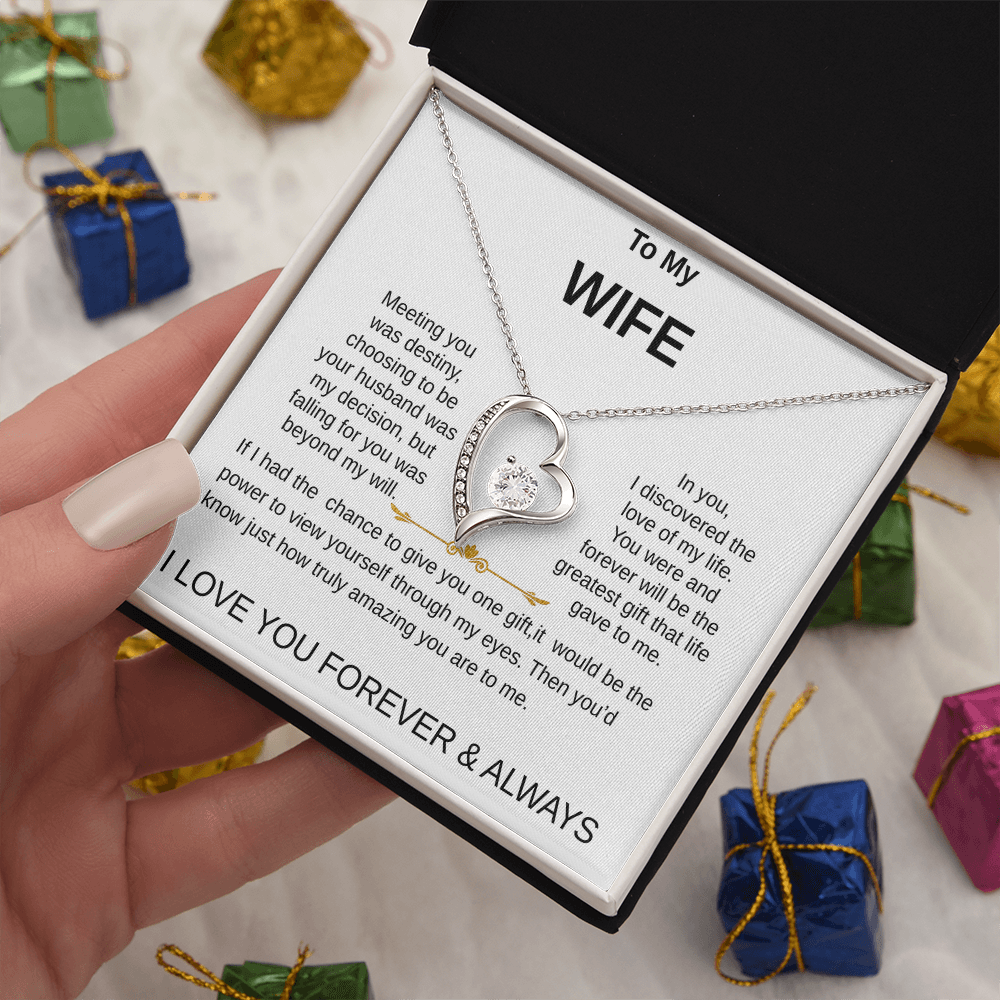 To My Wife Necklace/Love Of My Life